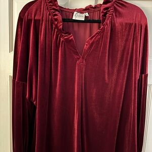 Finley “Scooter” velvet top